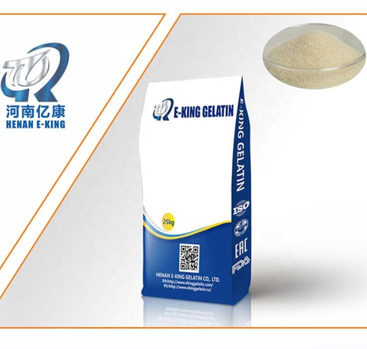 Gelatin Wholesale Factory Marine Unflavored Gelatin Food Additives CAS 9000-70-8 Pork Skin Gelatin